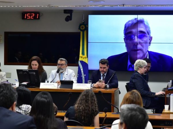 Audiência Pública - Debate sobre os prejuízos decorrentes do uso de cigarros eletrônicos por crianças e adolescentes. Coordenadora da Comissão Científica de Tabagismo - Sociedade Brasileira de Pneumologia e Tisiologia, Maria Enedina Claudino Aquino Scuarcialupi; Dep. Dr. Allan Garcês (PP - MA) e Conselho Federal de Medicina - CFM, Alcindo Cerci Neto