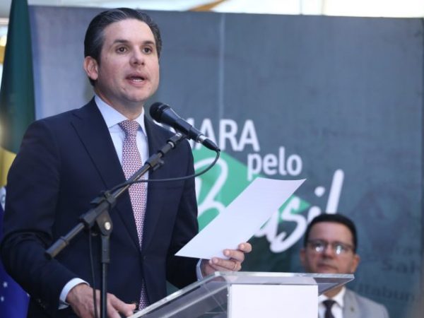 Lançamento oficial. Presidente da Câmara dos Deputados, Hugo Motta (REPUBLICANOS - PB)
