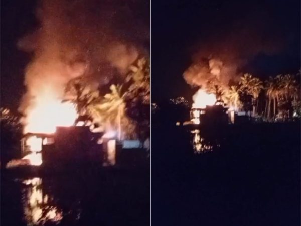 Incêndios em São Miguel do Gostoso — Foto: Reprodução