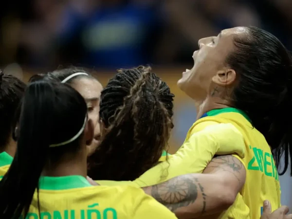 São Paulo (SP), 06/06/2026 - Lance de jogo amistoso entre Seleção Brasileira Feminina do Brasil x Estados Unidos, na Neo Química Arena. Foto: Paulo Pinto/Agencia Brasil
