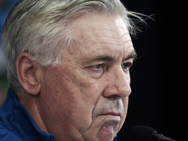 _int9357 São Paulo (SP), 09/06/2025 - Técnico da seleção brasileira de futebol, Carlo Ancelotti, durante entrevista coletiva. Foto: Paulo Pinto/Agência Brasil