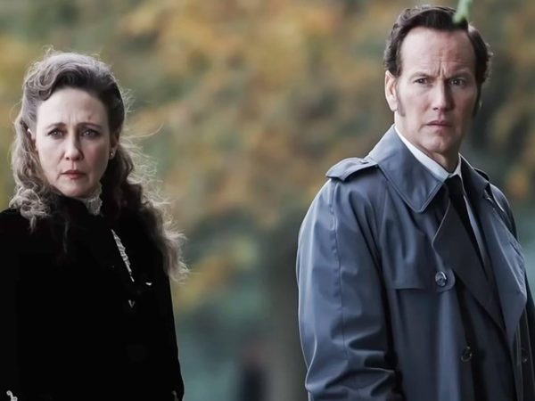 Lorraine Warren (Vera Farmiga) e seu marido Ed (Patrick Wilson) voltam à ação em 'Invocação do Mal 4: O Último Ritual' — Foto: Divulgação