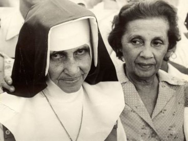 Irmã Dulce foi canonizada no último domingo — Foto:  Acervo/Irmã Dulce.
