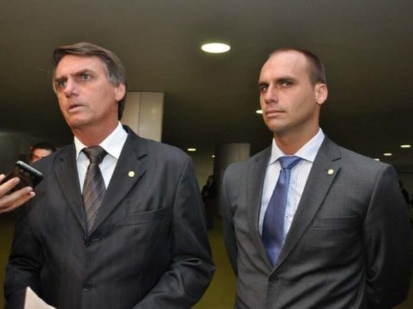 Eduardo Bolsonaro aguardava indicação para Embaixada do Brasil nos EUA — Foto: Reprodução.