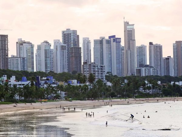 Praia de João Pessoa — Foto: Kleide Teixeira/Arquivo