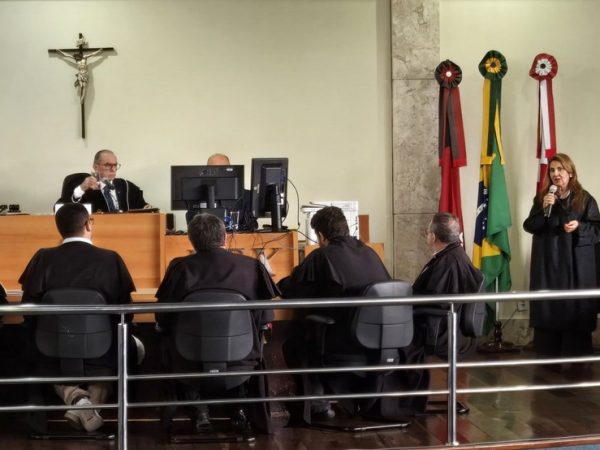 João Dantas é absolvido em julgamento do Júri Histórico promovido pela Esma — Foto: Tribunal de Justiça da Paraíba (TJPB)/divulgação