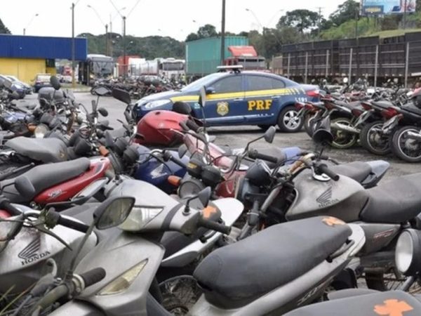 PRF realiza leilão de carros e motos no RN — Foto: PRF/Divulgação