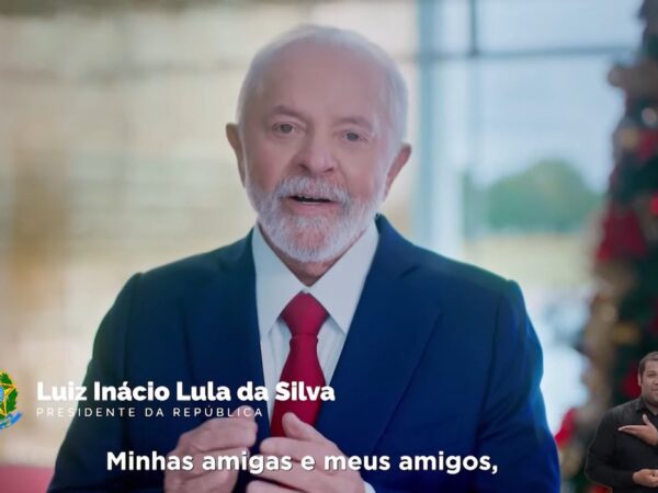 Presidente Luiz Inácio Lula da Silva fez pronunciamento de Natal