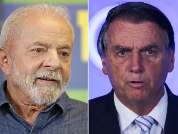 Luiz Inácio Lula da Silva e Jair Messias Bolsonaro. — Foto: Reprodução