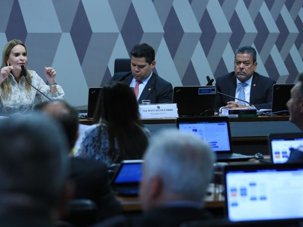 Brasília (DF) 04/10/2023 Reunião da CCJ durante discursão para liberação do comércio de Plasma. (Senadora, Daniela Ribeiro, relatora da matéria).  Foto Lula Marques/ Agência Brasil