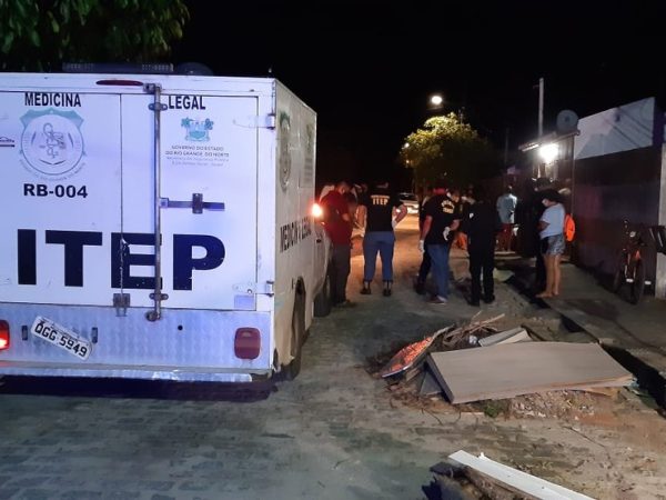 Crimes aconteceram em intervalo de menos de uma hora. Outras duas pessoas ficaram feridas. — Foto: Sérgio Henrique Santos/Inter TV Cabugi