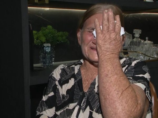 Mãe de vítima de feminicídio conversou com a reportagem da TV Paraíba — Foto: Beto Silva/TV Paraíba