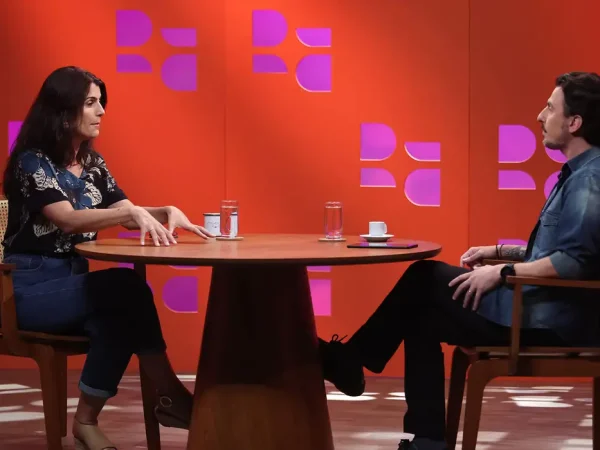 São Paulo SP 27/03/2025 Manuela D´Avila, convidada do programa DR com Demori na Empresa Brasil de Comunicação (EBC).

Foto: Paulo Pinto/Agência Brasil