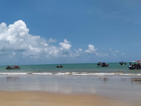 Praia de Maracajaú, litoral norte do RN — Foto: Fernanda Zauli/g1