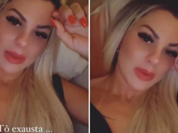 Mariana Polastreli, namorada de Eduardo Costa, desabafa sobre a vida: 'Estou exausta' — Foto: Reprodução/Instagram