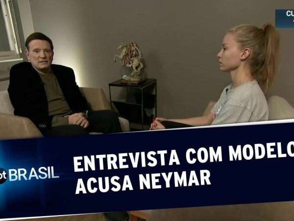 Mulher que acusa Neymar de estupro, confirmou sua versão do caso — Foto: Reprodução/SBT