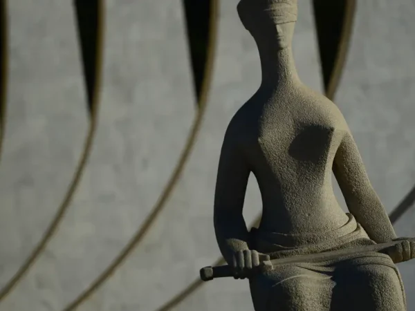 Fachada do edifício sede do Supremo Tribunal Federal - STF