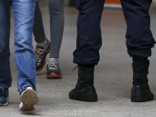 Primeiro dia de aulas no CED 01 da Estrutural, uma das escolas públicas do DF onde foi implementado o modelo cívico-militar.