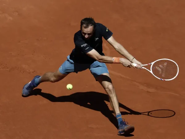 Daniil Medvedev no Aberto da França
  26 de maio de 2026   REUTERS/Benoit Tessier