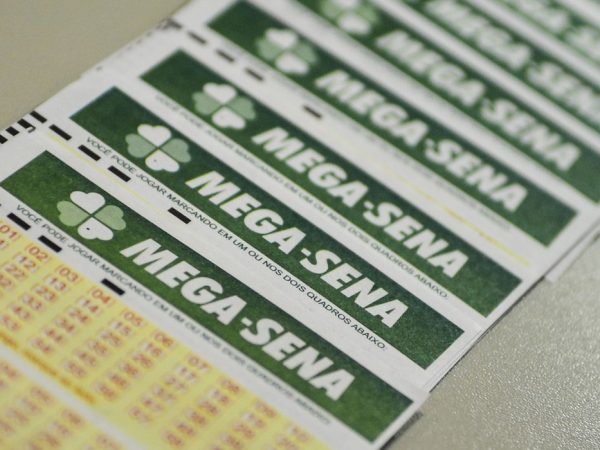 Bilhetes de aposta da mega-sena