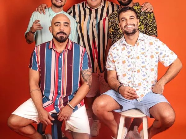 Grupo Menos é Mais grava em Campina Grande — Foto: Divulgação