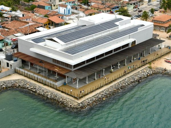 Mercado da Redinha, em Natal, ficará fechado nesta segunda e terça-feira — Foto: Demis Roussos/Secom