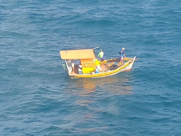 Mergulhador desaparece na praia de Pipa — Foto: Cedida