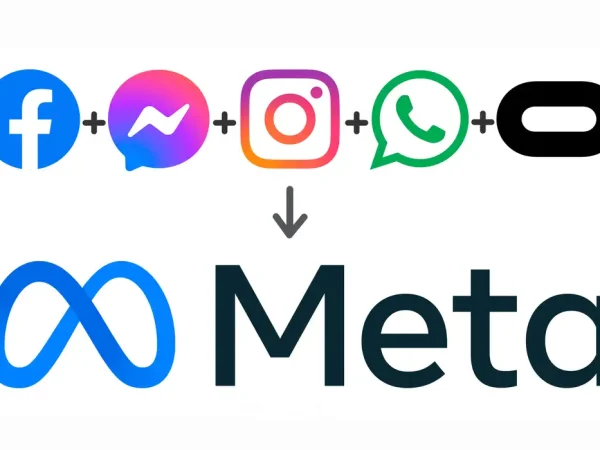 Brasília (DF), 08/01/2025 - Logo da empresa Meta. Facebook, Messenger, Instagram, Whatsapp. Foto: Meta/Divulgação