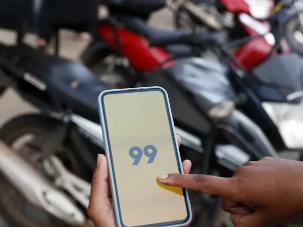 Brasília (DF), 15/01/2025 - Aplicativo Mototáxi 99. Foto: Bruno Peres/Agência Brasil