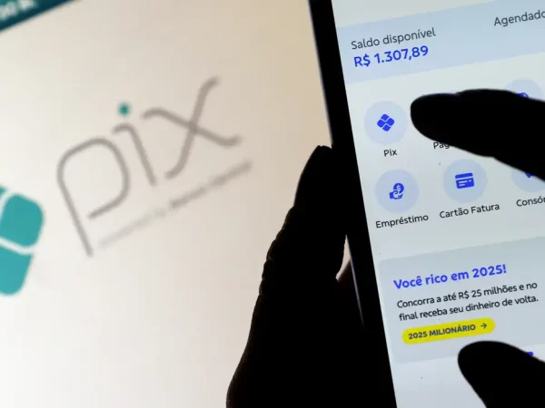 Brasília (DF), 16/01/2025 - Aplicativo bancário para pagamento financeiro em pix. Foto: Bruno Peres/Agência Brasil