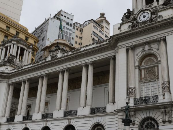 Palácio Pedro Ernesto, sede da Câmara Municipal de vereadores do Rio de Janeiro, no centro da cidade.