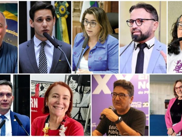 Pelo menos nove nomes foram colocados publicamente para a disputa ao Senado no RN — Foto: Reprodução