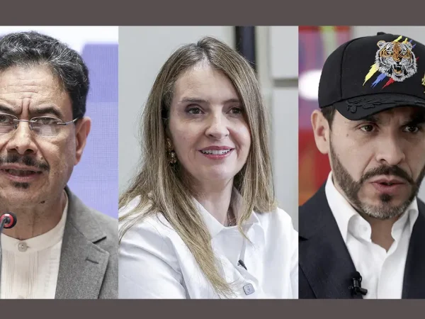 Brasília (DF), 29/05/2026 – Ivan Cepeda, filósofo de esquerda, defensor dos direitos humanos e aliado do atual presidente Gustavo Petro; Paloma Valência, senadora da direita mais tradicional da Colômbia, aliada do ex-presidente Álvaro Uribe; e Abelardo de La Espriella, advogado milionário admirador do Javier Milei e Donald Trump, que nunca se candidatou..
Fotos: Reuters/Proibida reprodução