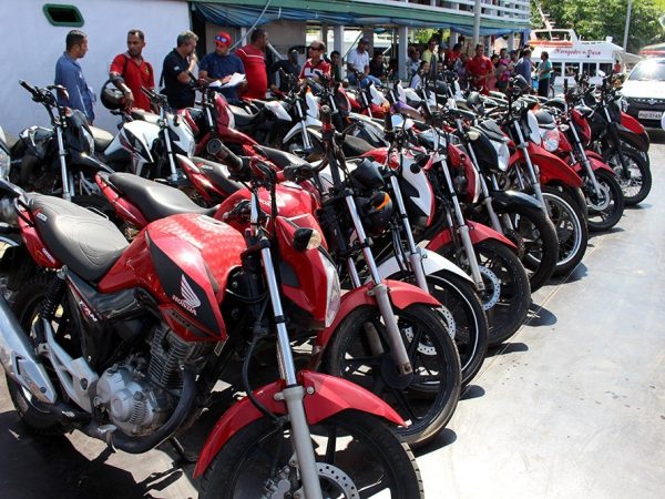 Rio Grande do Norte tem cerca de 440 mil motocicletas — Foto: Lana Honorato/Polícia Civil