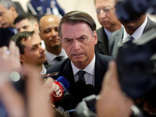O presidente disse que o PSL é como gêmeo xifópago e melhor solução é se separar — Foto: © Reuters.