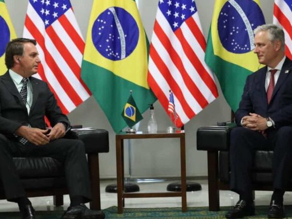 Biden já criticou a política ambiental do governo Bolsonaro e analistas preveem uma relacionamento tumultuado com o brasileiro caso ele chegue à Casa Branca — Foto: © Marcos Corrêa/PR
