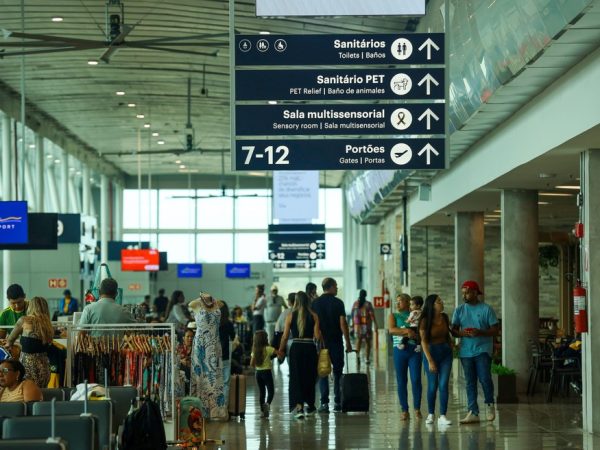 Terminal de embarque Natal Airport — Foto: Alex Régis