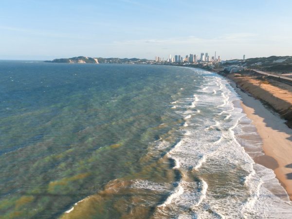 Via Costeira, em Natal — Foto: Sandro Menezes