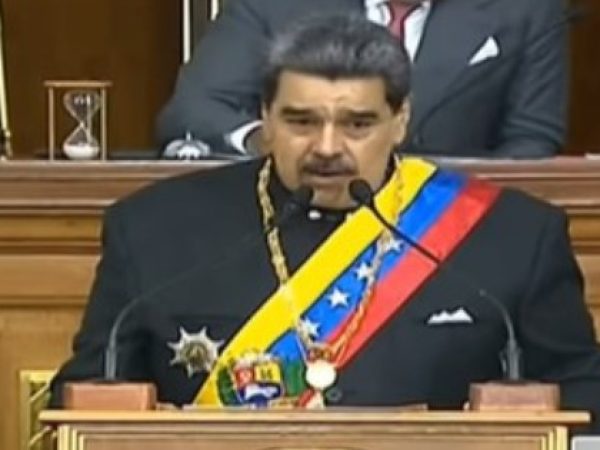 Maduro deu a declaração em discurso anual à Assembleia Nacional. — Foto: Reprodução