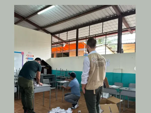 Brasília (DF) 14/04/2025 - Entenda denúncia de fraude na eleição do Equador que reelegeu Noboa.
Foto: oea_elecciones/Instagram