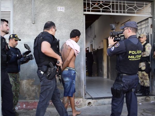 Parte dos mandados de prisão foram cumpridos em Currais Novos (Foto: Cleto Filho)