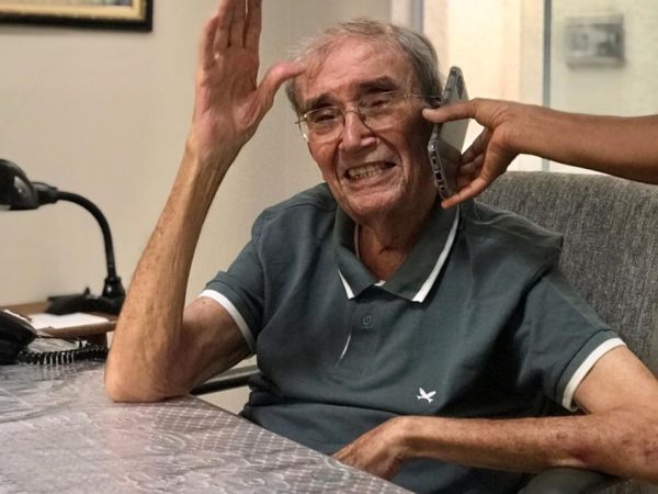 Aos 85 anos, ele estava internado desde o último dia 13 de dezembro, no Hospital São Lucas em Natal. — Foto: Reprodução