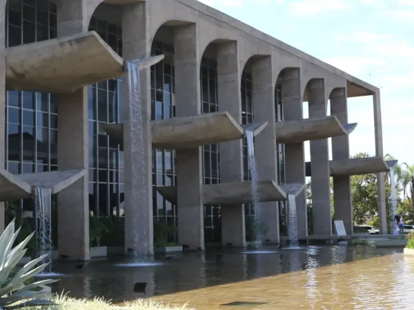 Palácio da Justiça na Esplanada dos Ministérios