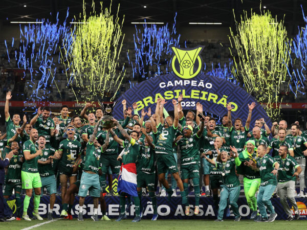 O Verdão chegou aos 70 pontos e se tornou o maior vencedor da competição, com 12 títulos. — Foto: Cesar Greco/Palmeiras/by Canon