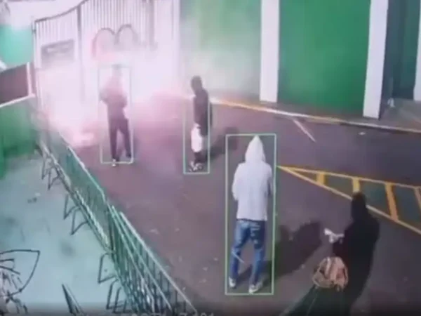 São Paulo (SP), 11/08/2025 - Vândalos atacaram Centro de treinamento do Palmeiras com bombas e rojões. Foto: Palmeiras/Divulgação