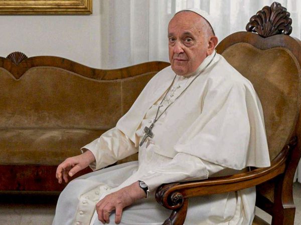 Roma 20/10/2023 – Papa Francisco duarente entrevista em seu gabinete no Vaticano
Foto: Vatican Media