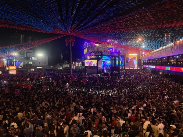 parquedopovo Parque do Povo lotado no São João de Campina Grande — Foto: Maria Eduarda Batista