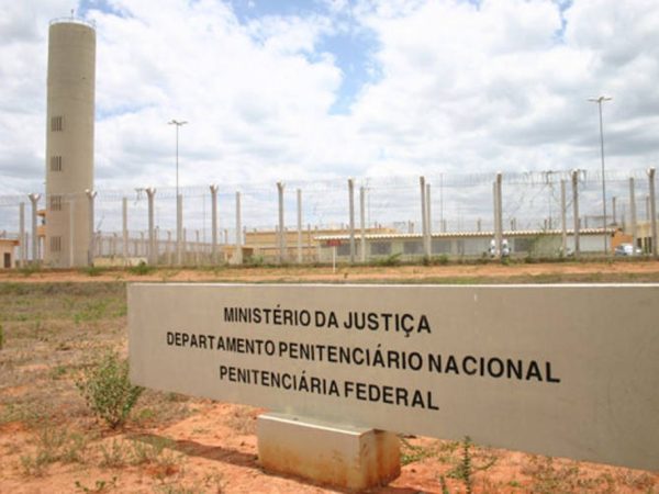 Penitenciária Federal de Mossoró, no Oeste potiguar (Foto: Fred Carvalho/G1)