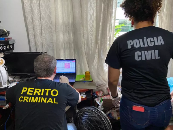 Nona fase da ação é realizada pelas polícias civis estaduais, nesta quinta-feira (30), sob coordenação do Ministério da Justiça e Segurança Pública — Foto: IGP/Divulgação