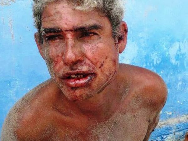 O pescador alagoano, José Antônio de Araújo Lima, de 49 anos, foi linchado por populares (Divulgação/Facebook)